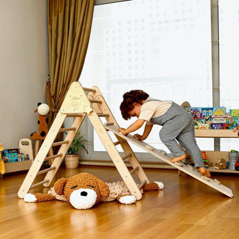 How to Incorporate a Montessori Climbing Set into Your Home Environment?