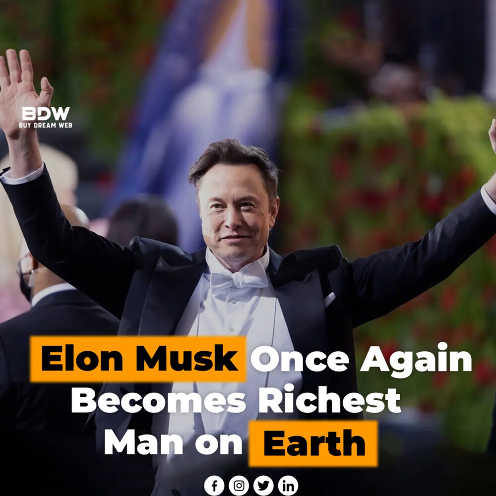 Elon Musk Regains His Position as the World's Richest Person