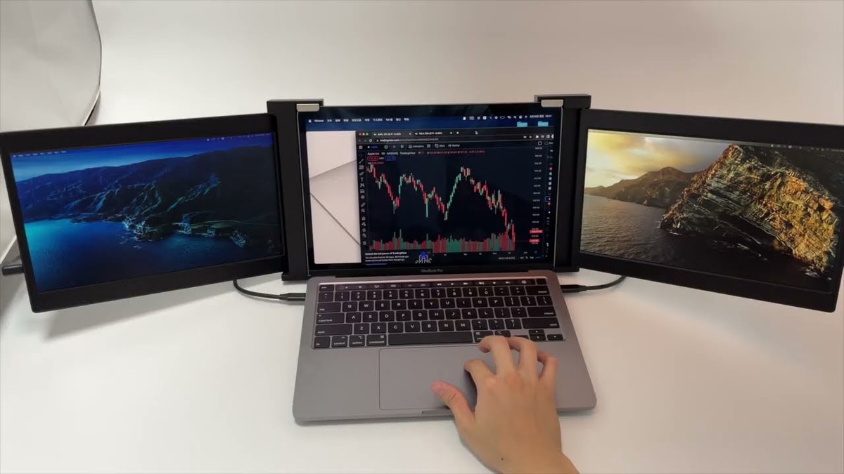 Trio3tech Portable Monitor for Laptop