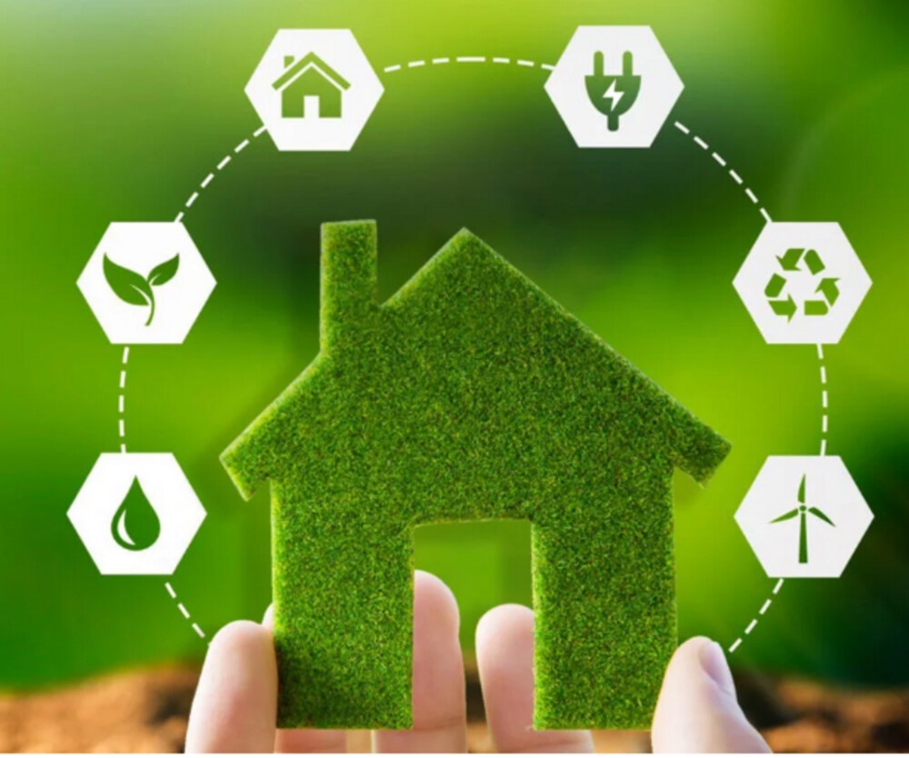 Environmentally friendly house building materials