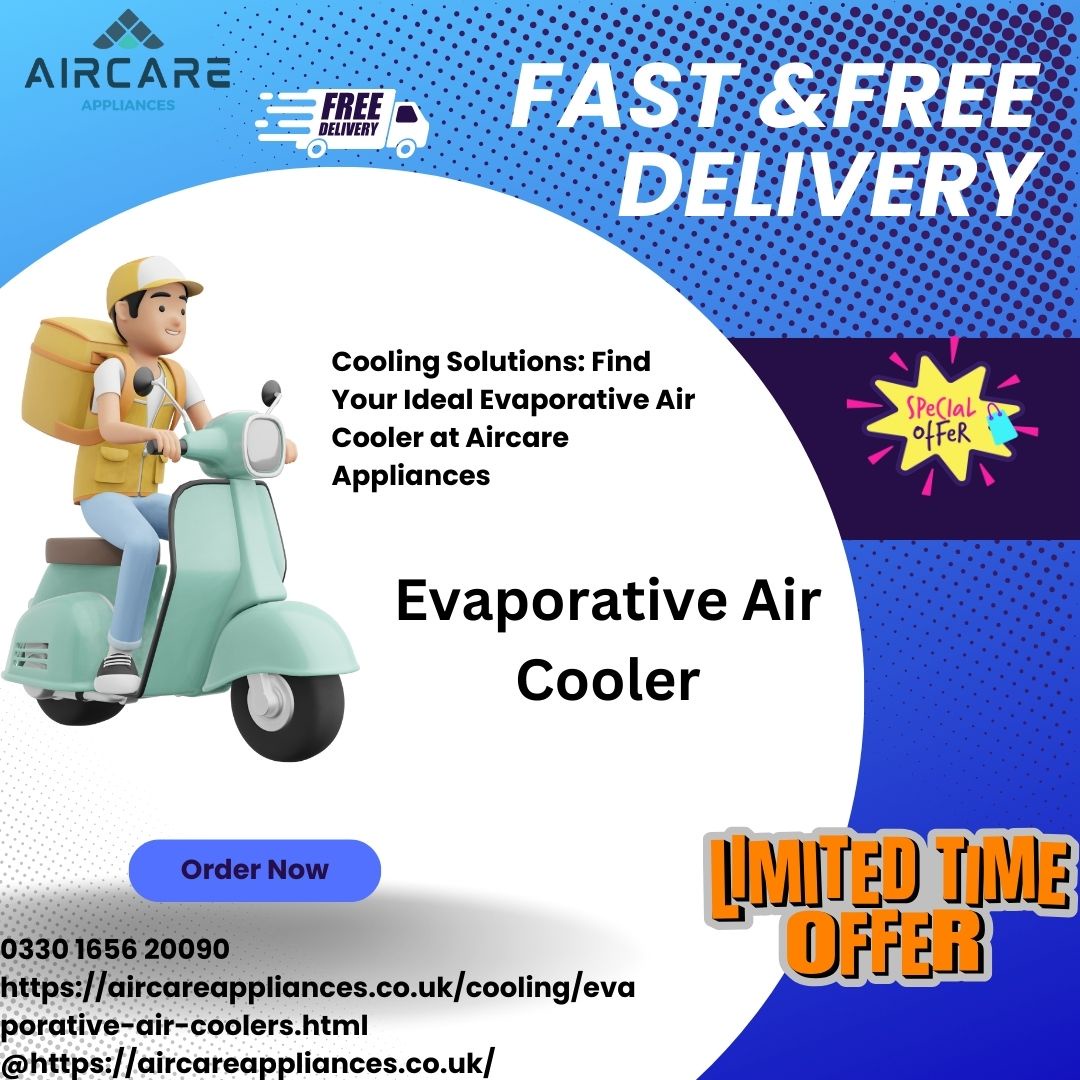 Top Evaporative Air Coolers in the UK: Beat the Heat with AirCare Appliances