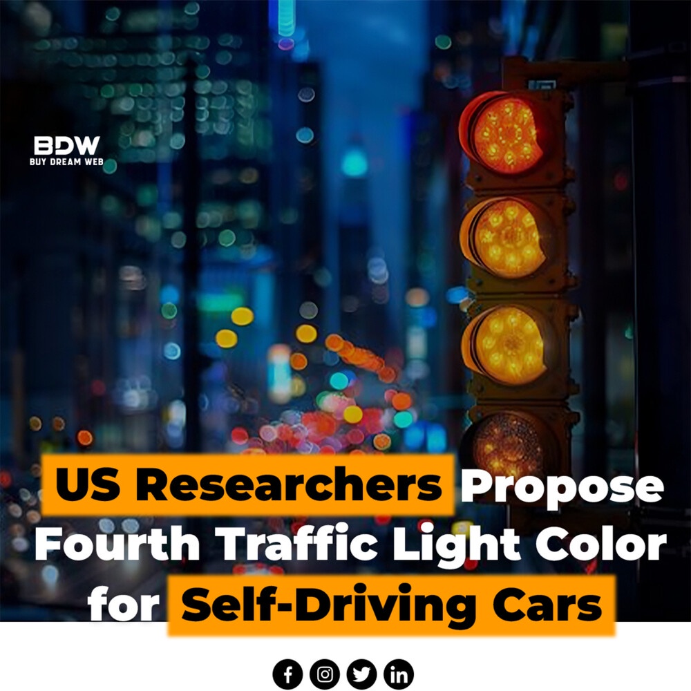 US Researchers Propose Fourth Traffic Light Color for Self-Driving Cars