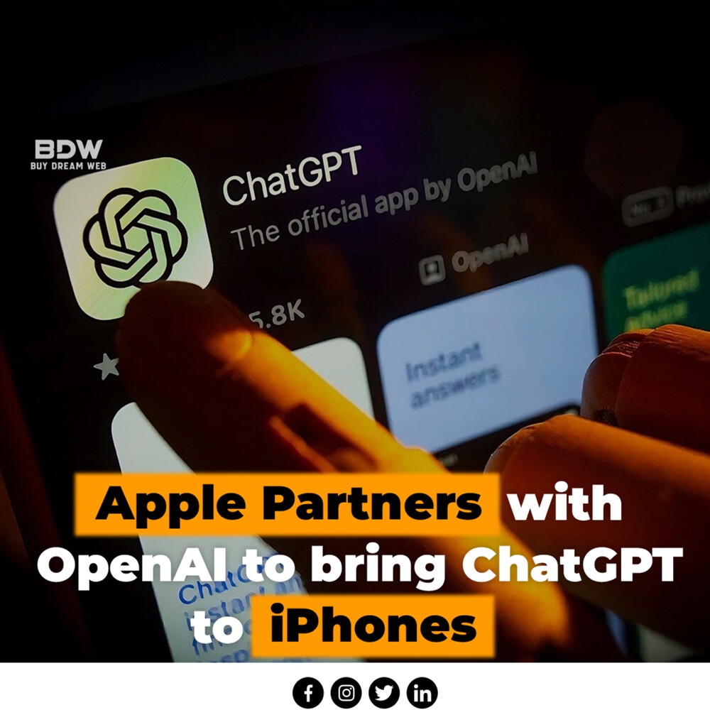 Apple Partners With OpenAI To Bring ChatGPT To IPhones