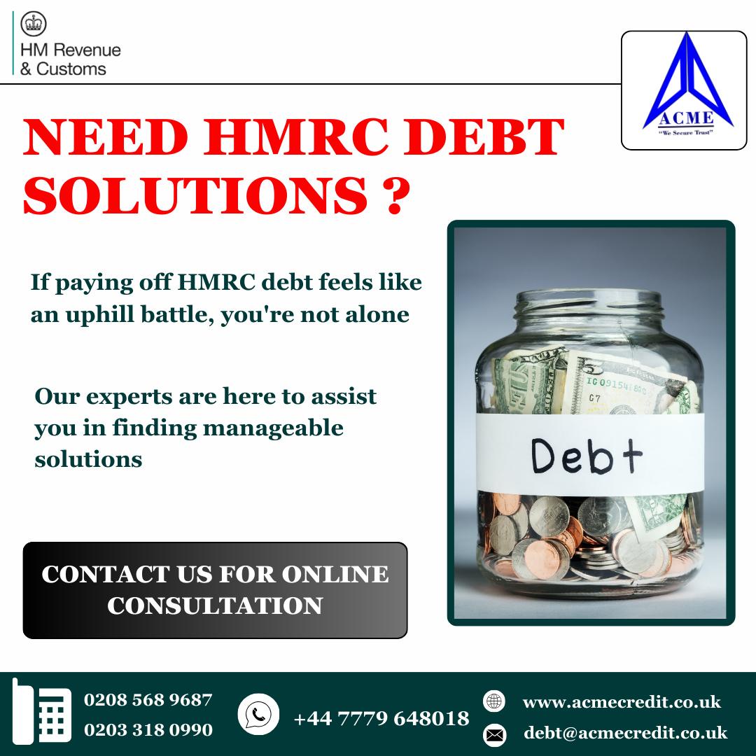 How to Deal with Your HMRC Outstanding Debt