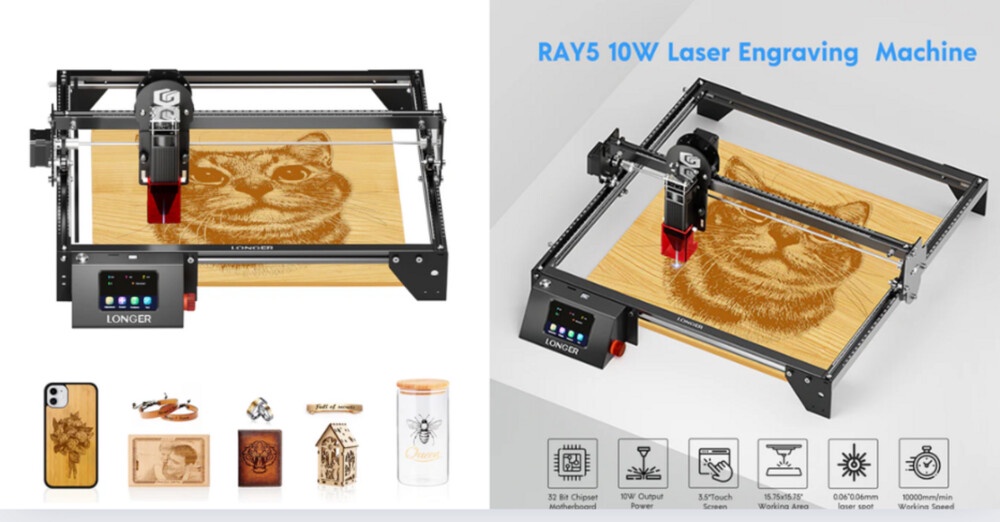 Advantages of the Longer Ray5 10W laser engraver