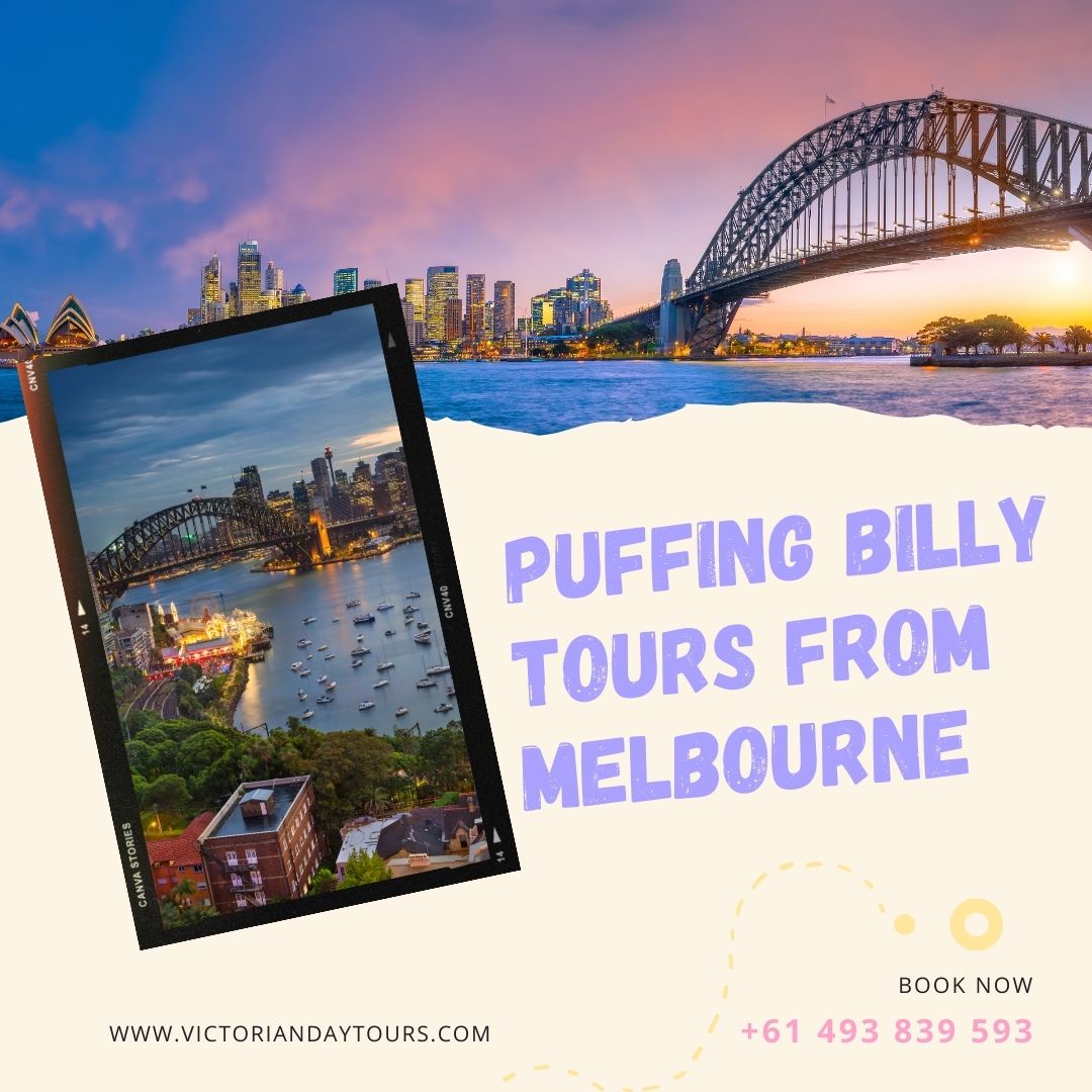 Do Not Miss Unique Winery Tours and Puffing Billy Trips Melbourne