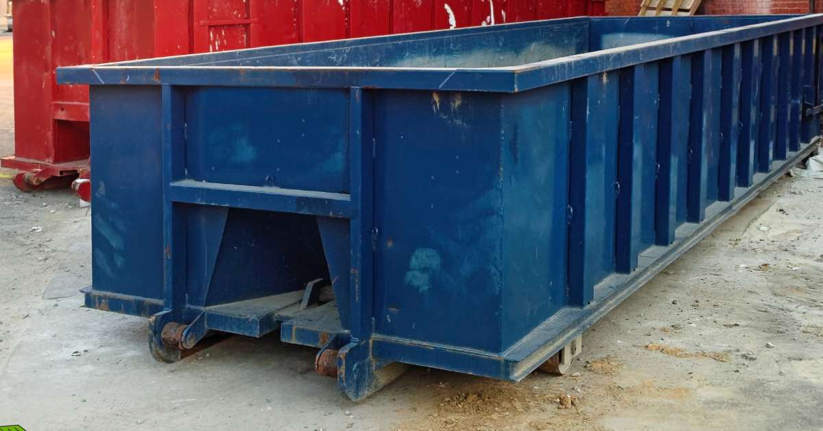 Are there any restrictions on dumpster placement in Houston neighborhoods?