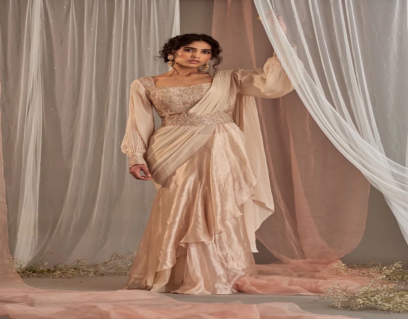 Pastel Saree