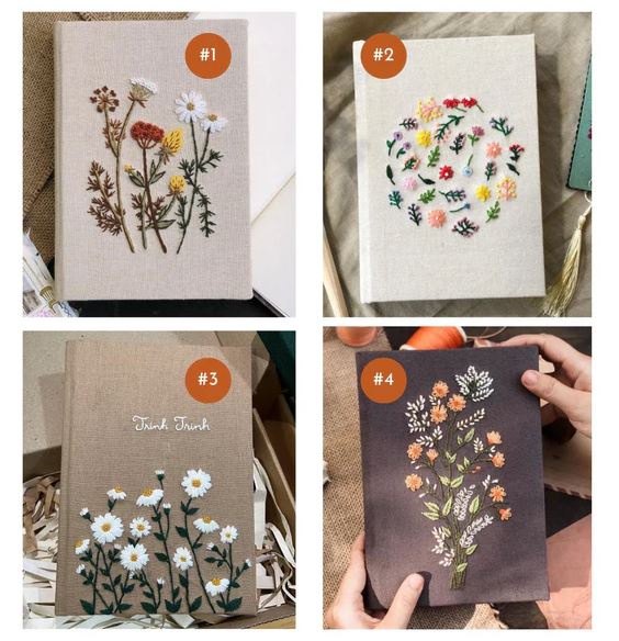 Embroidered Notebooks as Unique Gifts: Ideas and Inspirations