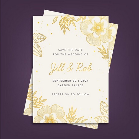 Elegant and Luxurious: The Art of Gold Foiled Invites