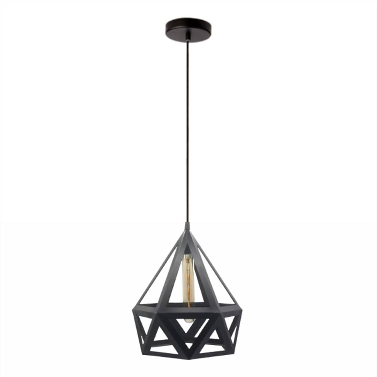 Strip Diamond-shaped Hanging Lamp for Ceiling Light Pendant Lamps
