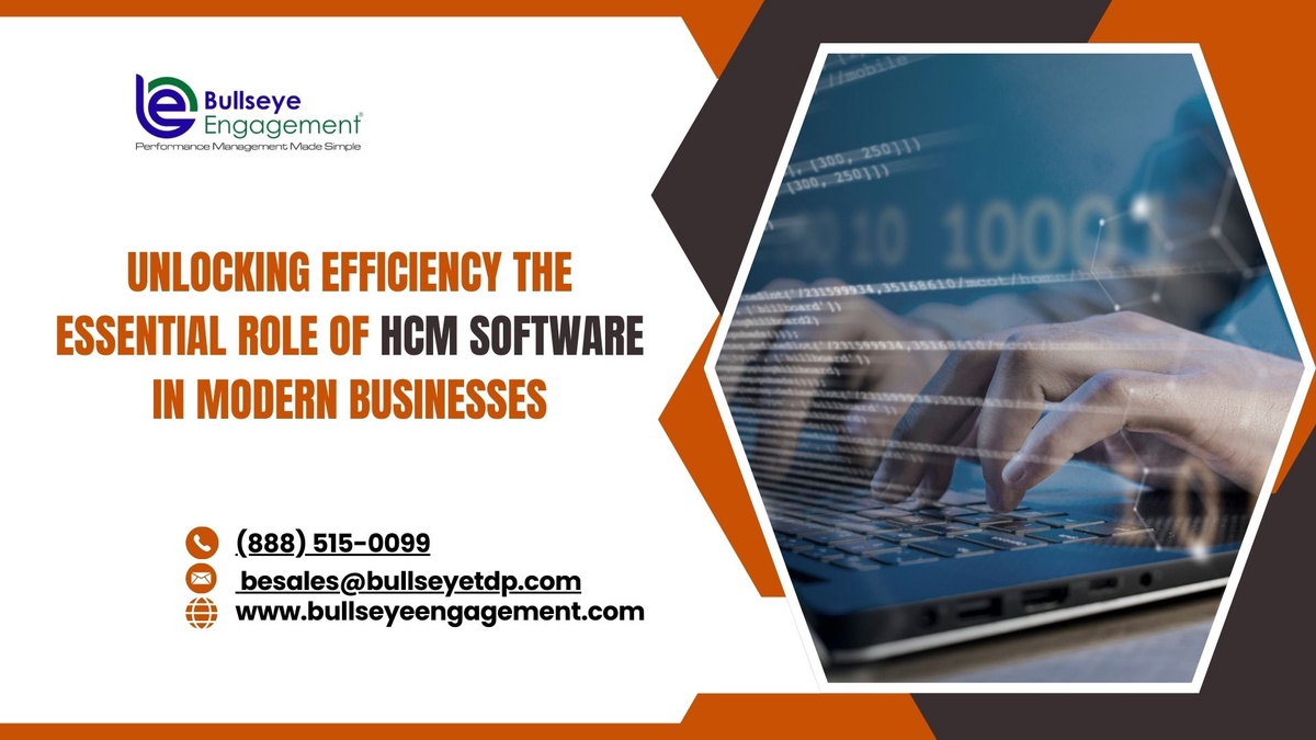 Unlocking Efficiency The Essential Role of HCM Software in Modern Businesses
