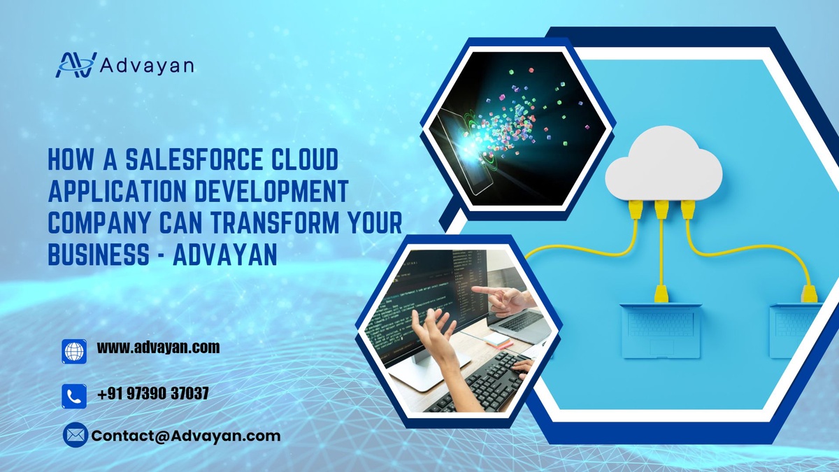 How a Salesforce Cloud Application Development Company Can Transform Your Business — Advayan