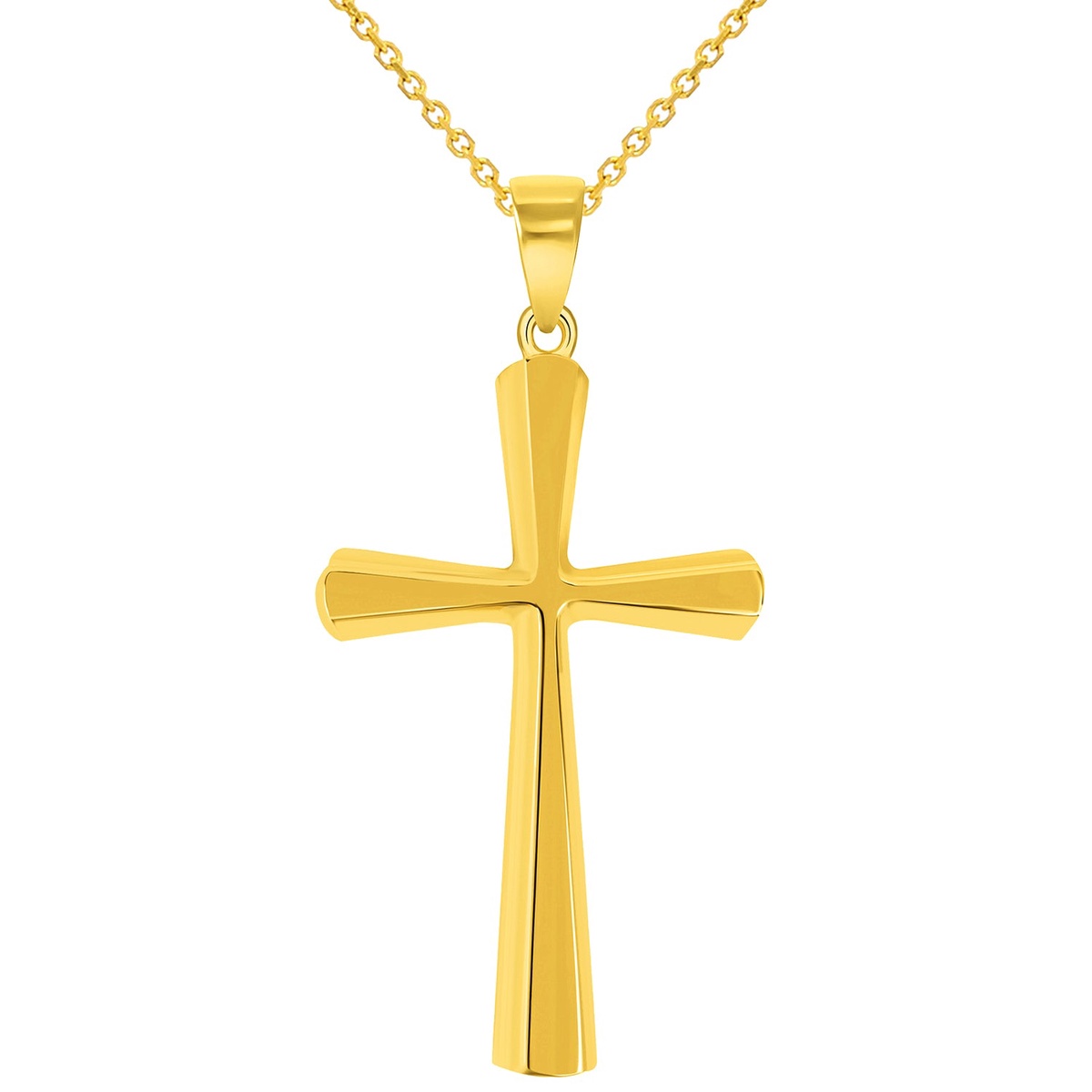What Are the Most Popular Styles of Gold Cross Necklaces for Men?