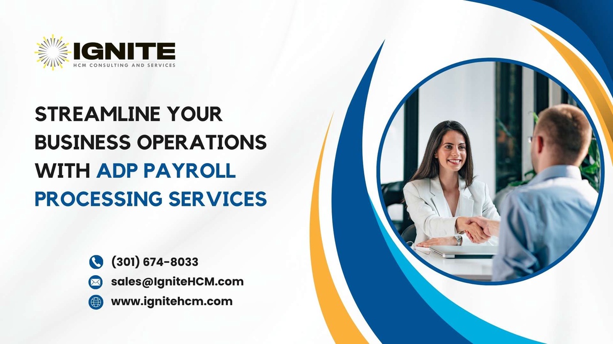 Streamline Your Business Operations with ADP Payroll Processing Services