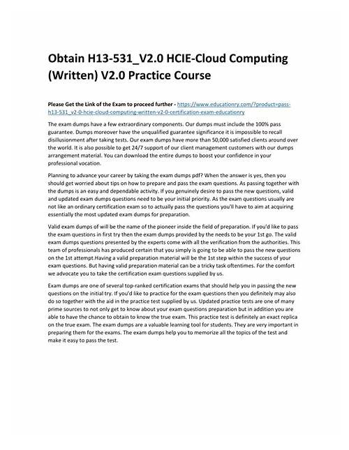 Huawei Valid H13-531_V2.0 Test Sample, New H13-531_V2.0 Exam Experience