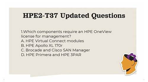 HPE2-T37 Vorbereitungsfragen - HPE2-T37 Dumps, HPE2-T37 Simulationsfragen