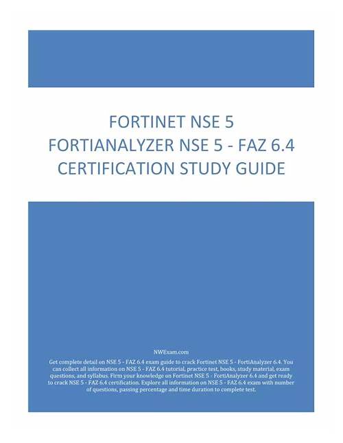 NSE5_FAZ-6.4 Top Dumps & Fortinet Exam NSE5_FAZ-6.4 Syllabus - NSE5_FAZ-6.4 Valid Dumps Questions