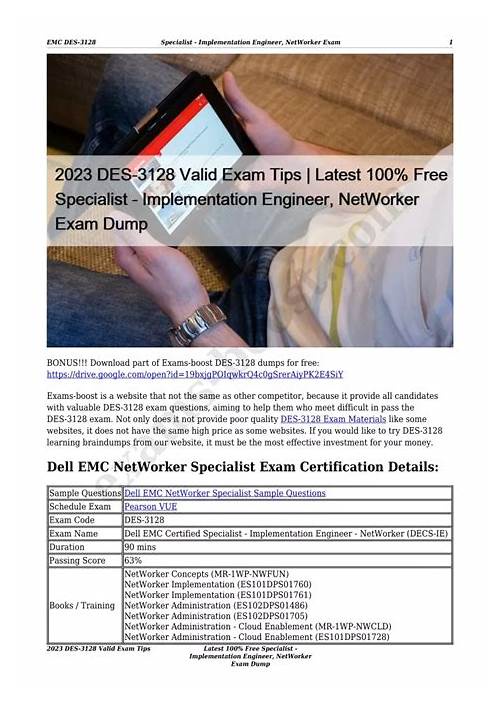 EMC DES-3128 New Exam Braindumps & Valid DES-3128 Cram Materials