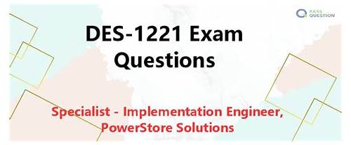 EMC DES-1221 Exam Questions | New DES-1221 Braindumps Questions