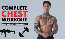 COMPLETE Chest Workout | Push-ups & Dumbbells ONLY