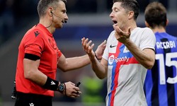 Barcelona angrily blames referee for their loss to Inter