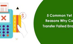 5 Common Yet Major Reasons Why Cash App Transfer Failed Error Occurs