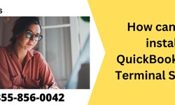 How can you install QuickBooks on a Terminal Server?