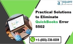 Practical Solutions to Eliminate QuickBooks Error 5502