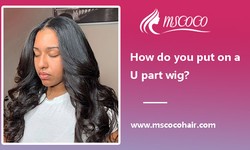 How do you put on a U part wig?
