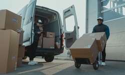 How does the courier tracking system work?
