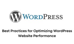 Best Practices for Optimizing WordPress Website Performance