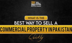 What is the best way to sell commercial property in Pakistan?