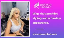 Wigs that provides styling and a flawless appearance.