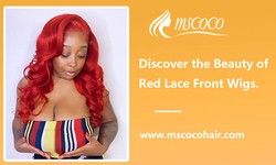 Discover the Beauty of Red Lace Front Wigs.