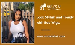 Look Stylish and Trendy with Bob Wigs.