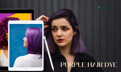 Coloring Purple Dye on Brown Hair No Bleach