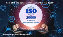 The Role of ISO 20000 Lead Auditor Training in IT Service Management System