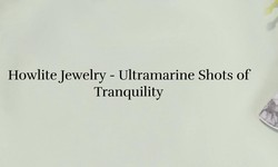 Azure Treasures: Howlite Jewelry for Captivating Serenity