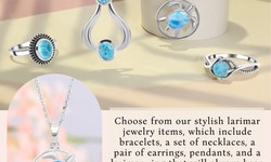 Genuine Larimar Gemstone Jewelry at Affordable Price
