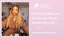 Channeling Beyoncé: Rocking the Honey Blonde Wig Look.