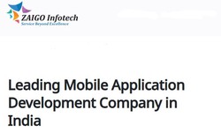 Mobile app development company in India