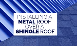 What is the best way to put a metal roof over a shingle roof?