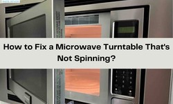 How Can I Fix A Microwave Turntable That's Not Spinning?