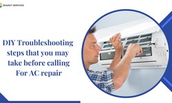 DIY Troubleshooting steps that you may take before calling For AC repair