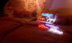 Elevate Your Room's Aesthetic with a Neon Sign for Room