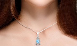 Fashion Ornament For Females - Larimar Necklace
