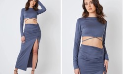 Flirty and Chic: Rocking the Cross-Crop Top Trend