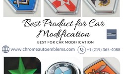Enhance Your Vehicle's Style with Custom Car Emblems from Chrome Auto Emblems