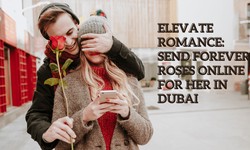 Elevate Romance: Send Forever Roses Online for Her in Dubai